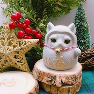 【送好禮】達摩招財貓 泥穩賺 水泥 擴香石 交換禮物