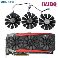 IVJBQ PLD09210S12HH PLD09210S12M Cooler Fan For ASUS STRIX GTX980TI RX480/580 R9 390X/R9 390 GTX 106