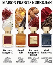 Maison Francis Baccarat Rouge 540. Grand Soir. Baccarat Rouge 540 Extrait 70ml 香水