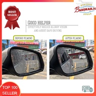 Newbee Sticker Oval Rearview Mirror Rainproof Waterproof 2pcs - TY353194