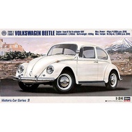 Hasegawa 21203 1/24 Volkswagen VW Type1 Beetle Bug 1967 HC3 PLASTIC MODEL KIT