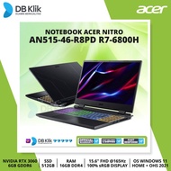 Notebook ACER Nitro AN515-46-R8PD R7-6800H 16/SSD512G RTX3060 W11+OHS
