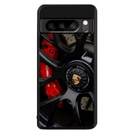 Hybrid Case Google PIXEL 8 Pro 8 7 Pro 7 7A 6 Pro 6 6A 5 4 XL 4 4A 3 XL 3 3A Porsche Wheel GN0013
