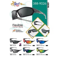 Ideal Sport Wrap Fashion Sunglass Model 9026 with Flexible Nose Pad/HD Polarized/UV400/100% UV Prote