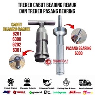 Trekker Remove Bearing Remuk & Install Bearing 6301,630.6202,6301,6203,6200.6001 and 6004 Material
