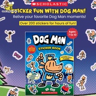 *Original* Fun Sticker Book Dog Man: Official Paperback