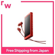 SONY Walkman A series 16GB NW-A35HN: Bluetooth/microSD/high resolution compatible Noise canceling function included High resolution compatible earphones included Sinavar Red NW-A35HN R