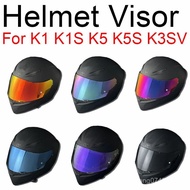 K1 Helmet Visor Face Shield Replacement Lens for agv k1s Visor K5 K5S Visière Sunscreen Visera Casco