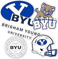 Desert Cactus Brigham Young University Sticker Cougars BYU Cougsr Vinyl Decals Laptop Water Bottle C