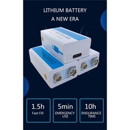 / /9V battery 6800mAh li-ion Rechargeable battery USB Battery 9V lithium battery Shipment within 24 