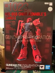 中古日版 Gundam Fix Figuration GMMC #1023 MS-05B Char’s Zaku I 馬莎專用舊渣古