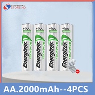 (4-20pcs)New Energizer AA 1.2V 2000mAh NI-MH Rechargeable Battery
