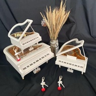 New 2026- Classic Piano music box plays music 8 tones ballet dancer dance souvenir gift