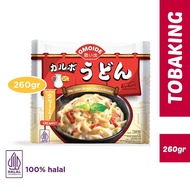 Omoide Udon Carbonara / Instant Udon Noodles with Halal Carbonara Sauce 260g