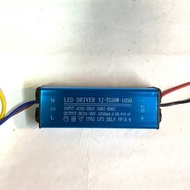 LED Driver 50Watt 1050 mA AC-DC Casing Besi WATERPROOF Trafo Lampu PJU