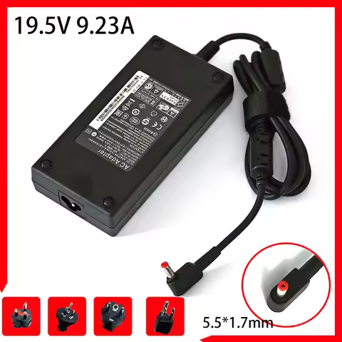 19.5V 9.23A 180W AC Power Adapter Charger For Acer Predator Helios 300 G3-571-73H3 G3-572-763V Gamin