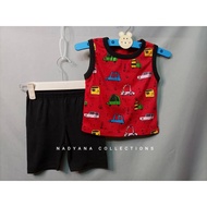 ReadyStock Cute T-Shirt & Pant Kids tag 9mth - 8yr
