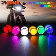 24HOME 2Pcs Motorcycle LED 5w Eagle Eye Flashing Light Daytime Running Lights For Spotlight DC12V Wi