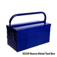 Bosco 503 Metal Cantilever 3 Step Tool Box / Kotak Alat Spanar Besi 3 Tingkat / 3层铁工具箱 / Tool Box Me