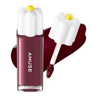 Amuse Seoul Daisy Flower Dew Tint (Dippin Cherry) | 35% High-moisture Water Tint, Long-lasting, Vita