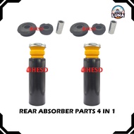4 IN 1 HESO REAR ABSORBER COVER ABSORBER MOUNTING TOYOTA ALTIS ALTIS