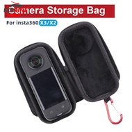 BOLUNEA EVA Storage Bag Shockproof Portable Action Camera Accessories Upgraded Version Mini Carrying Case for Insta360 ONE X3 X2