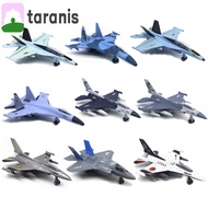 TARANIS Aviao Plane Model, Pullback & Go F16 F22 F35 Fighter Aircraft Toy, Tabletop Decor Collection