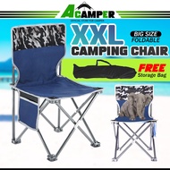 Foldable Camping Chair XXL Kerusi Camping Lipat Outdoor Chair Portable Camping Chair Kerusi Healing Kerusi Memancing