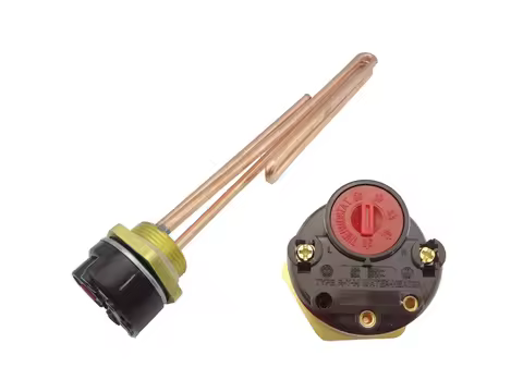 misol 2000W 1.25" (BSP, DN32) 220V Electrical immersion element booster, with thermostat