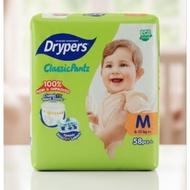 Baby Diapers Drypers (Pants) Classic Model