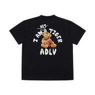 ADLV Tiger Teddy Bear Doll Black T-Shirt