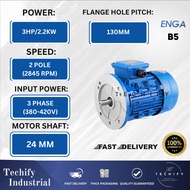 ENGA Motor B5 0.5HP~5.5HP(0.37KW~4KW) Three Phase Motor B5 Flange Mounting Motor Electric Motor Indu