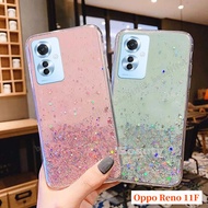 Cases OPPO Reno 11F Case For OPPO Reno11F Reno11 F F11Reno 5G CPH2603 Phone Casing 11F Reno OPPO Clear TPU Slim Silicone Soft Star Glitter Bling Cute Girl Back Cover 11Pro