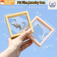 🔥SG LOCAL STOCK🔥Jewellery Box Organiser Transparent Film Suspension Packing Storage Display