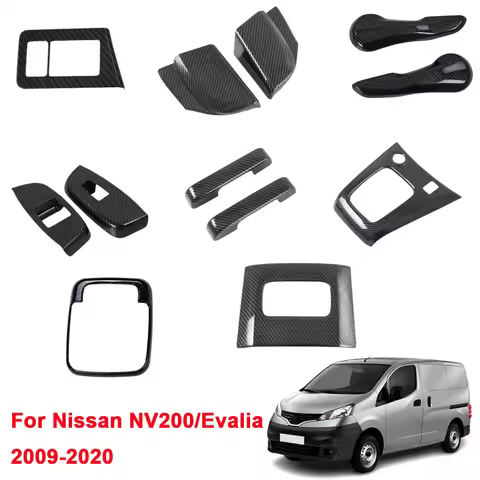 ABS Seat Switch Cover Armrest Reading Light Frame Door Handle Trim Outlet Vent Bowl Shift For Nissan