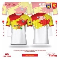 Selangor Mssm MSSM ATHLETIC JERSEY BY TRUSTED SHARKS Microfiber Tshirt Sublimation Jersey Unisex Ful