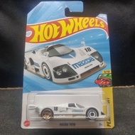 Hotwheels Mazda 787b WHITE