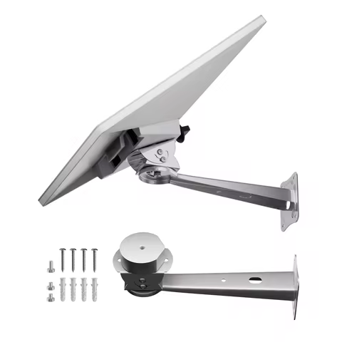 Starlink Mini Wall Mount Compatible with Original Pipe Adapter Adjustable Starlink Mini Wall Mountin