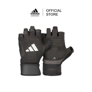 Adidas ถุงมือ Strength Training - (สีดำ) 1 คู่ (Strength Training Gloves - Black)