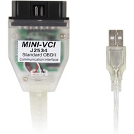 Mini Vci J2534 Cable Standard Obd2 Communication Interface for TIS Techstream V17 V18 Toyota Lexus S