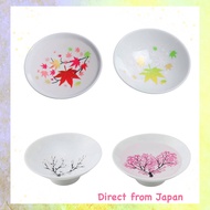 [Temperature in design] Marumo Takagi Pottery Cool Fireworks Flat Sake Cup Pair Set Ochoko Sake Cup 