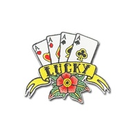 Playing Cards Embroidery Cloth Stickers Punk Style Trendy Patch Stickers Clothes Pants Repair Sticke