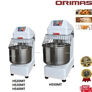 ORIMAS Spiral Mixer Food Dough Mixer Commercial HS20MT 20L/HS30MT 34L/HS50MT 54L (Heavy Duty)