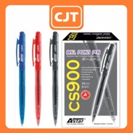 CJT Astar Ball Point Pen CS900 1.0mm Black Blue Red / 1 pcs