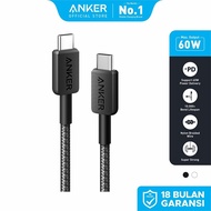 Anker 322 USB-C to USB-C Charger Cable (3ft Braided) - A81F5