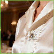 Flower Cufflink Flower Shape Clothes Attachment Shirt Cufflink Button for Wedding Festive Event Form