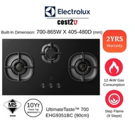 Electrolux 90cm UltimateTaste 700 Built-In Gas Hob | EHG9251BC EHG9351BC (Gas Cooker Gas Stove Dapur