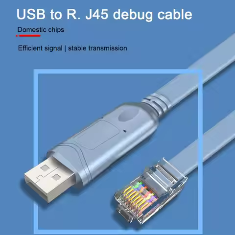 1.8M USB To RJ45 For Cisco USB Console Cable Debug Line For Cisco H3C HP Arba 9306 Huawei Router Rol