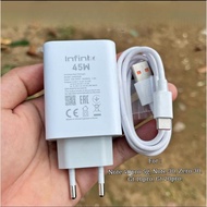 Original Infinix 45W Charger hp Note 30/40 Pro 5G Super Charge