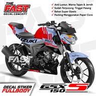 SUZUKI Body Sticker/ GSX S150 Full BodySUZUKI GSX-S 150 Fullal GSX S 150 Deck/ GSX 150 S Striping/ G